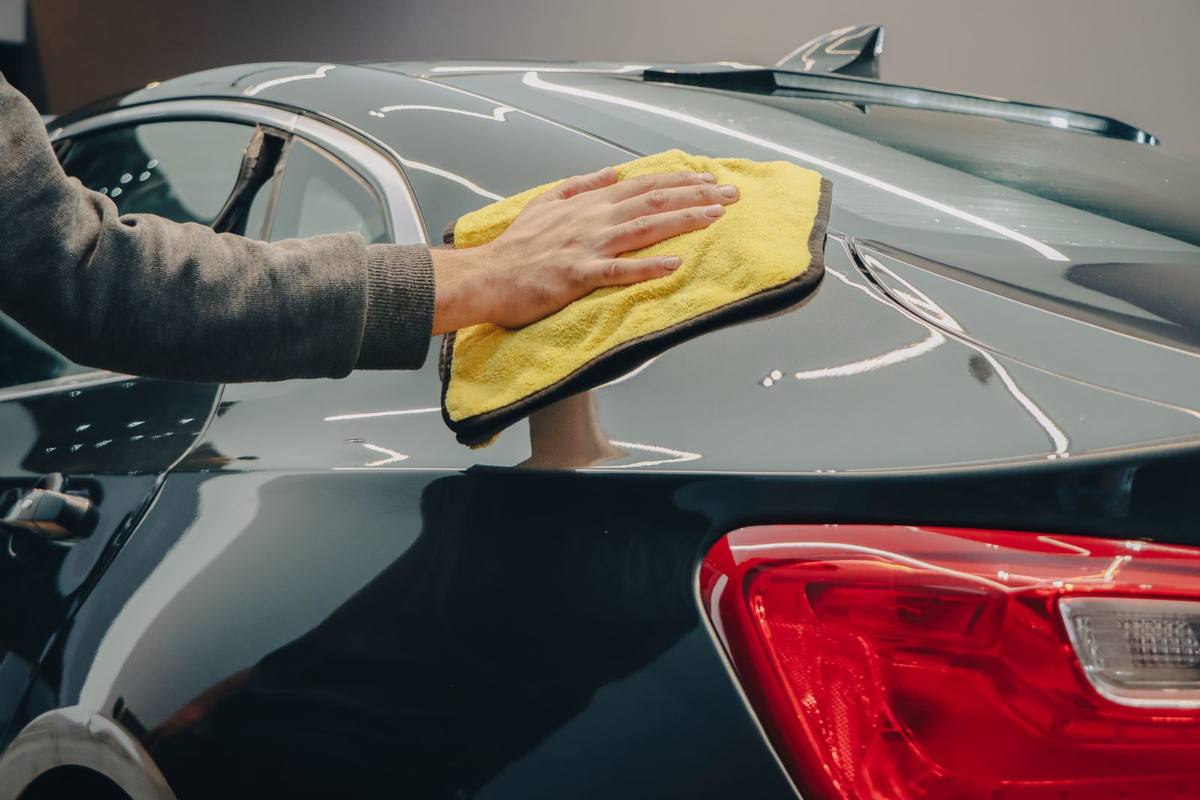 Ceramic Coating being carried out at AK Car Studio in Mumbai