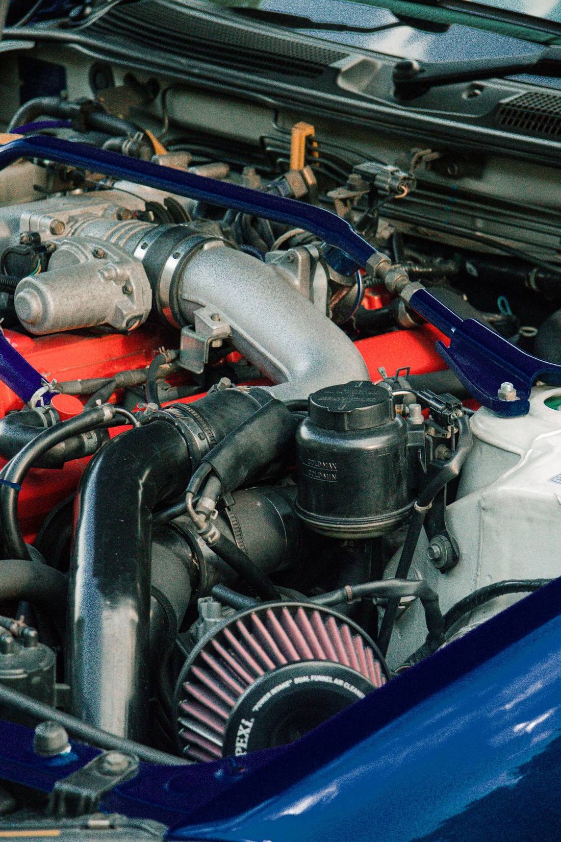 Engine Bay Cleaning being carried out at AK Car Studio in Mumbai