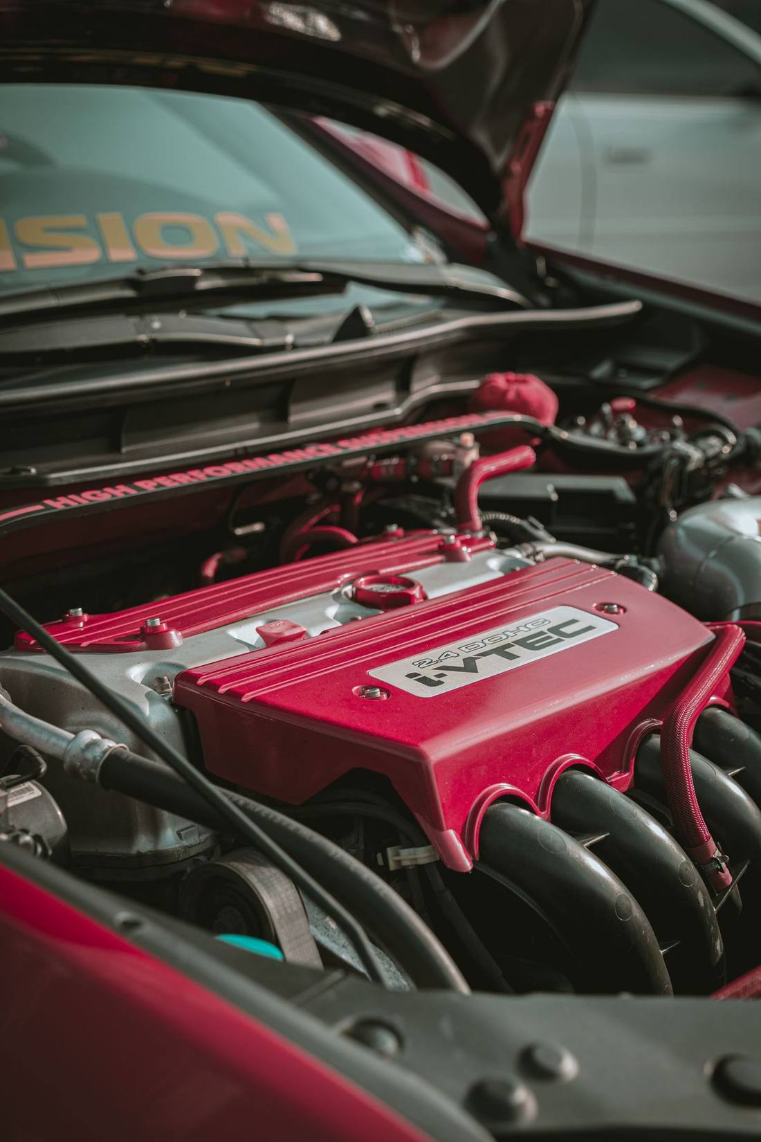 The result of engine bay cleaning at AK Car Studio