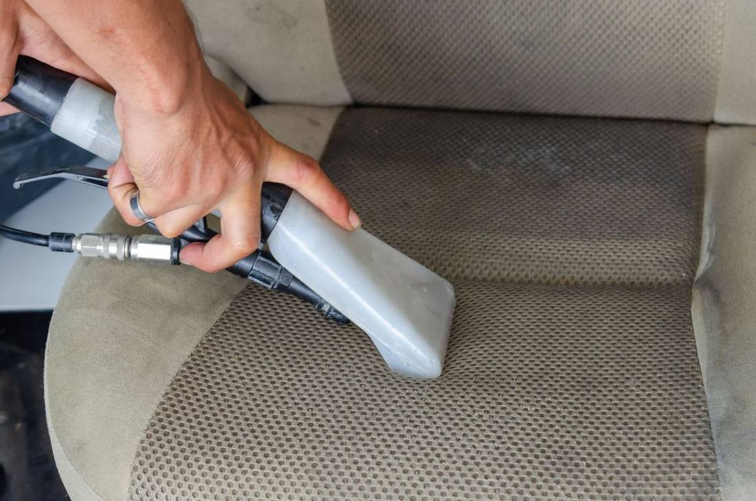 The result of interior detailing at AK Car Studio