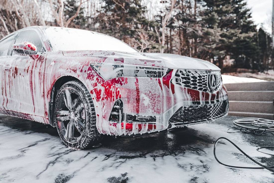 The result of wash & wax at AK Car Studio